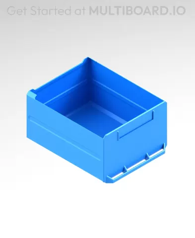 3x2x3.5 LU - Labelled - MultiBin Simple Drawer