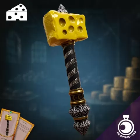 Cheese Mace by Props&Beyond