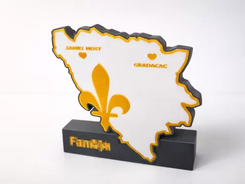 Bosna Lampe, Bosnien , Cazin
