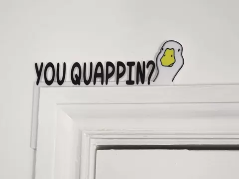 Bathroom Door Corner You Quappin
