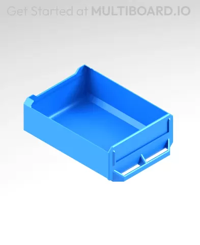 2x1x2.5 LU - Labelled - MultiBin Simple Drawer