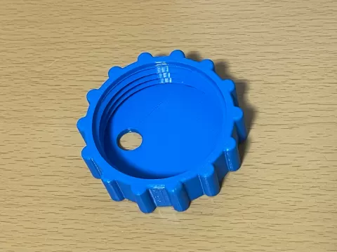KINTO water bottle cap with a straw opening