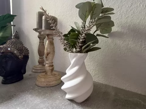 Twist Vase / Moderne Vase