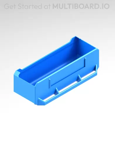 3x1x1 LU - Labelled - MultiBin Simple Drawer