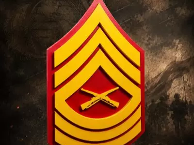 E8 USMC Master Sarnt