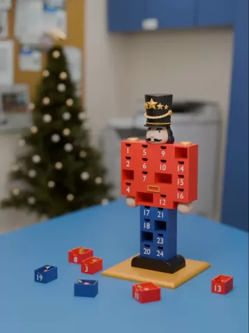 Christmas Nutcracker Box
