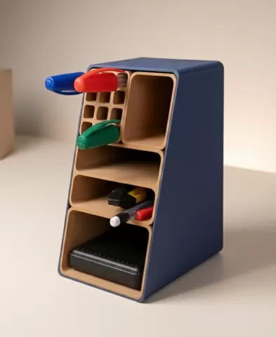 Modular Desk Organizer System