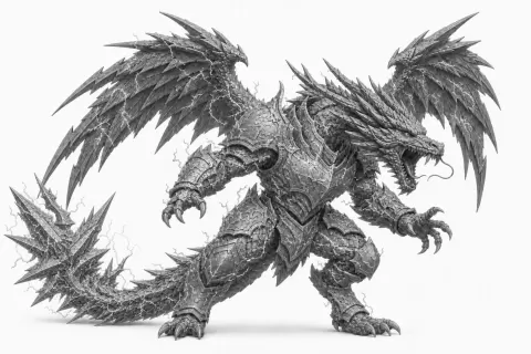 Aurelthys, Le Dieu-Dragon du Tonnerre