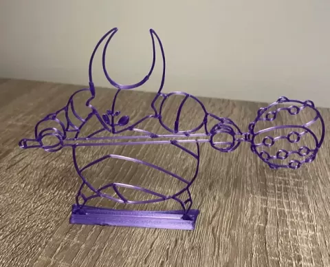 Hollow Knight False Knight wall/shelf art