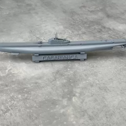 Sous-marin Grande Patrouille Classe 1500t M6 - CASABIANCA Echelle :1/400
