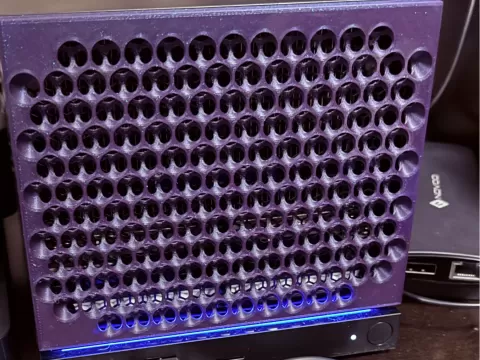 Steam Machine Cheese Grater Style Front Panel