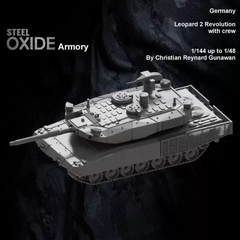 Leopard 2 Revolution by STEELOXIDE3D