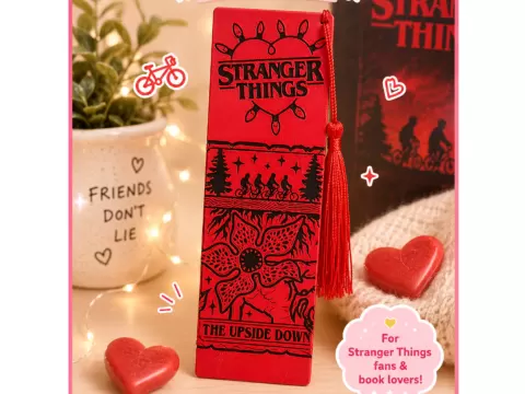 Stranger Things Bookmark