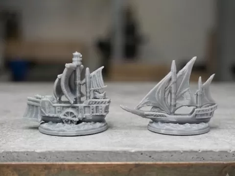Pocket Fleets: Ship Miniatures