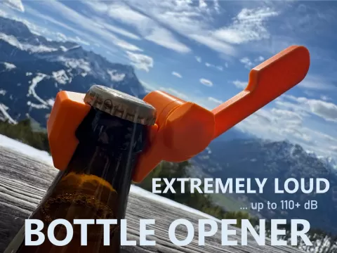 Extremely Loud Bottle Opener
