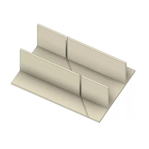 Parametric Saw Angle Jig – Adjustable Miter Guide