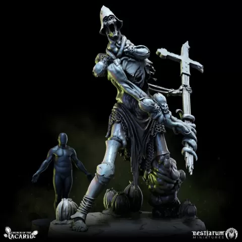 Infested Giant | Church of the Acarid | Parasites by Bestiarum Miniatures