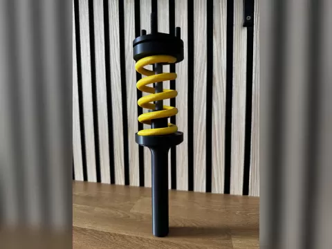 Mechanisches Stoßdämpfer-Deko-Modell 1/2
