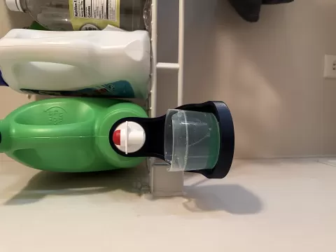 Laundry Liquid cup holder for laundry soap