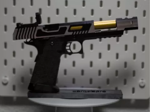 Airsoft Double-Stack Pistol Stand / Display Mount