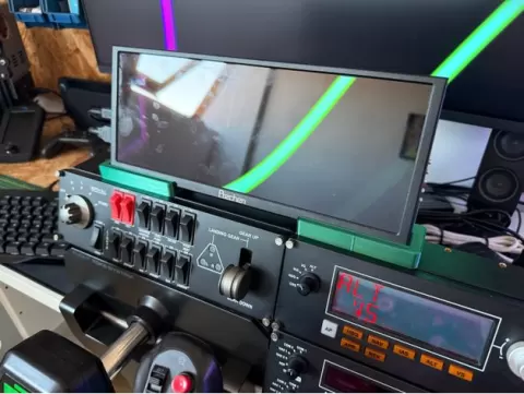 Support écran pour simulateur Logitech