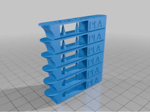 Parametric Temperature Tower (SCAD modified with Step size & Brand on top)