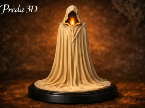 Veilleuse bougie led 4cm starwars esprit jedi
