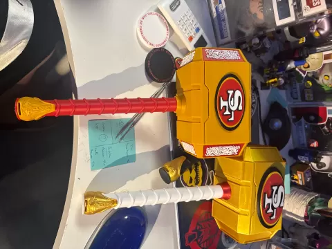 San Francisco 49ers Thors Hammer