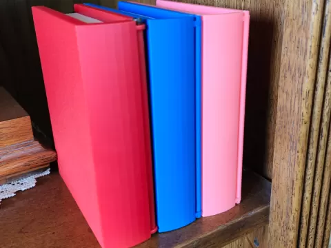 Print-in-place Book Box