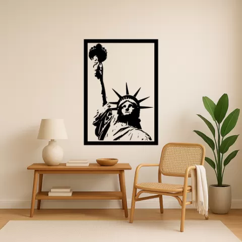 The Statue of Liberty The Statue Of Liberty Tower Wall Art Framed