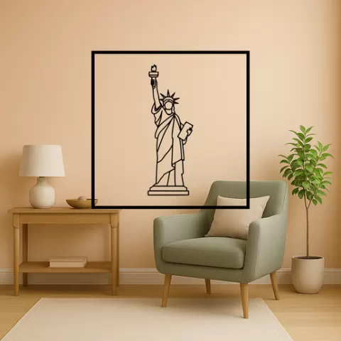 The Statue of Liberty The Statue Of Liberty Tower Wall Art Framed