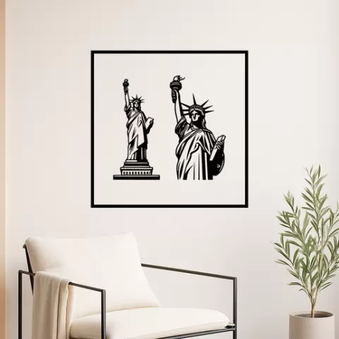 The Statue of Liberty The Statue Of Liberty Statue Of Liberty Wall Art Framed
