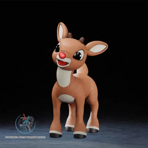 Life Size Reindeer 3D Printer STL file