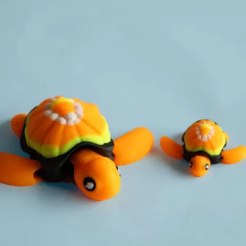 Candy Corn Turtle by Teal Cat Creative