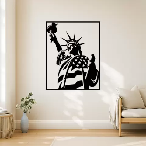 The Statue of Liberty The Statue Of Liberty Statue Of Liberty Wall Art Framed