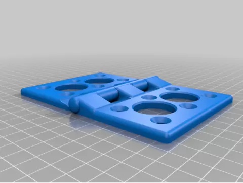 Strong hinge 131x92.5x10(5) mm