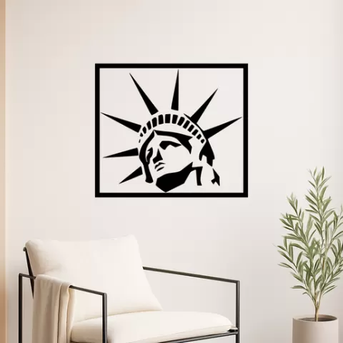The Statue of Liberty The Statue Of Liberty Statue Of Freedom Torch Wall Art Framed