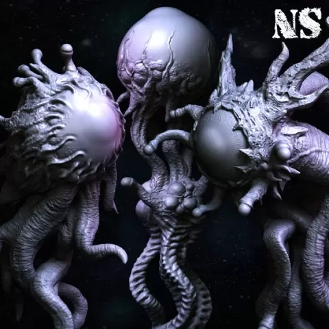 Flying Polyps x3 by NS Miniatures