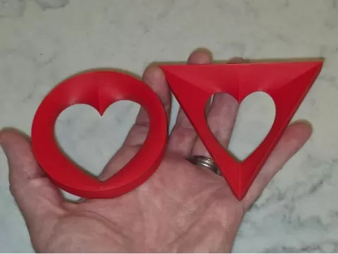 3D Hearts