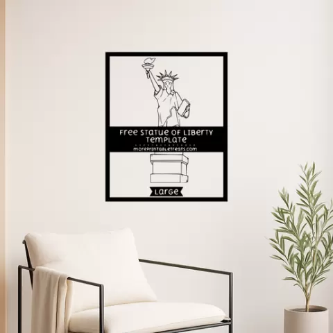 The Statue of Liberty The Statue Of Liberty Statue Base Wall Art Framed