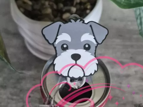 Schnauzer Dog Can Tab Opener