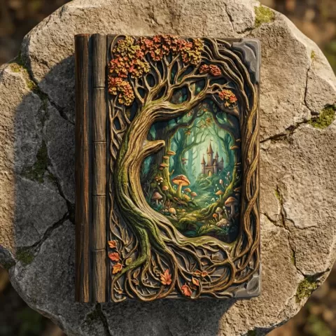 Custom DIY Tree Book Box