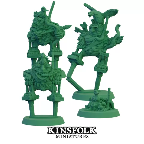 Woodland Hooble Goobles - Pondstalkers by Kinsfolk Miniatures