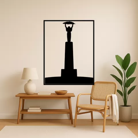 The Statue of Liberty The Statue Of Liberty Pedestal Wall Art Framed