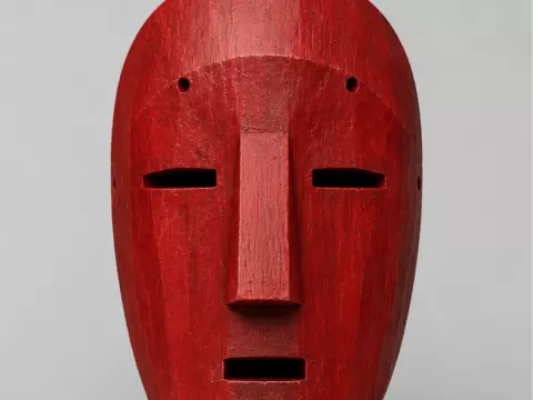Minimalist Careto Mask– Portuguese Folklore Series