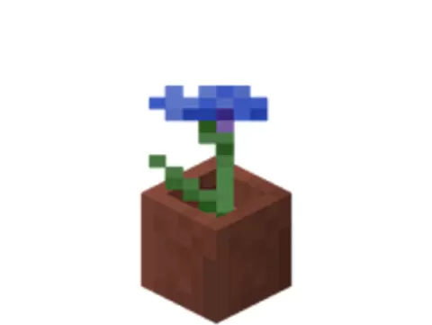 Cornflower from Minecraft