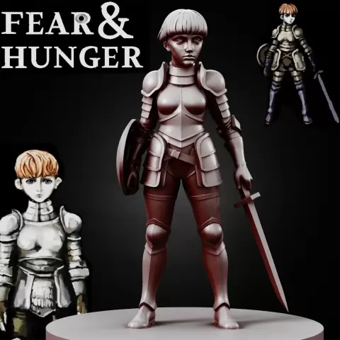D'ARCE FEAR AND HUNGER TABLETOP D&D RPG darce miniature figurine – scale STL Fan Art