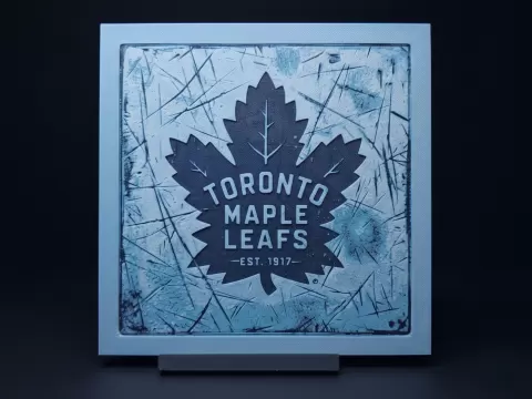 Toronto Maple Leafs - Hueforge Wall Art