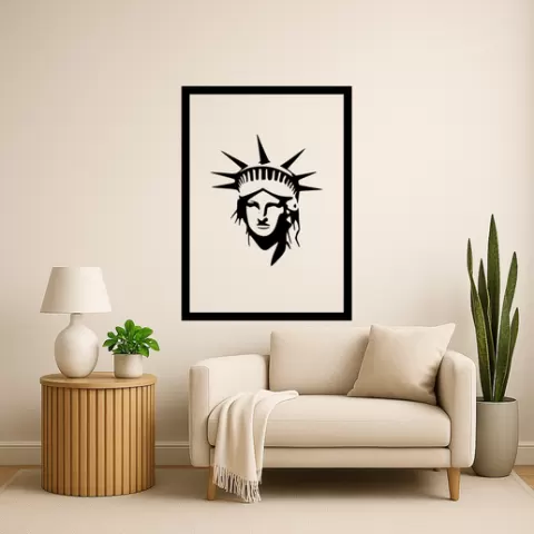 The Statue of Liberty The Statue Of Liberty Liberty Statue Wall Art Framed
