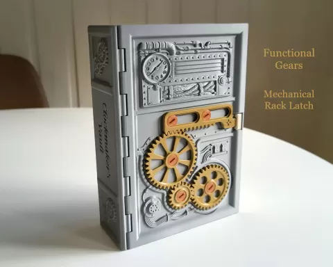 Secret Storage Book - Steampunk